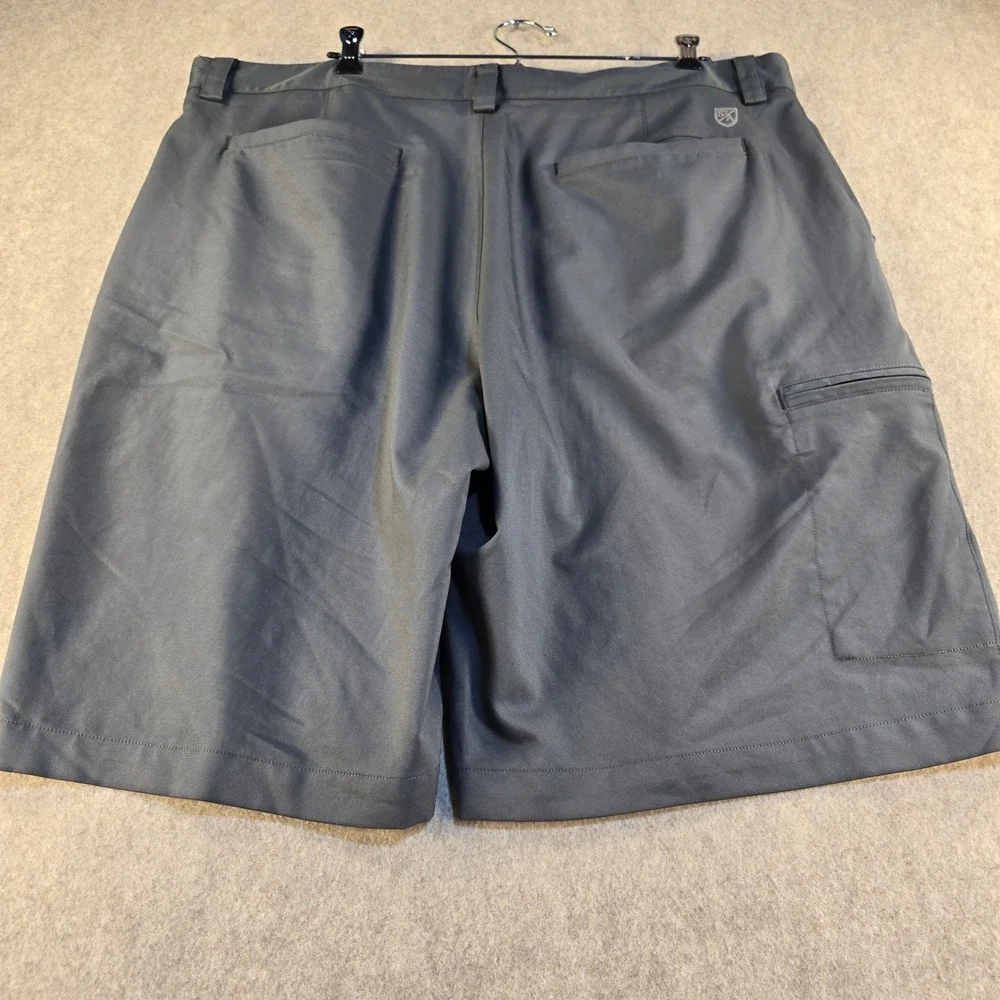 St. Andrews of Scotland Mens Golf Shorts Gray Size 40 Flat Front Cargo Pocket